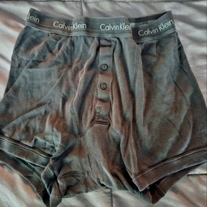 Vintage Calvin Klein boxer briefs, M, Button fly.